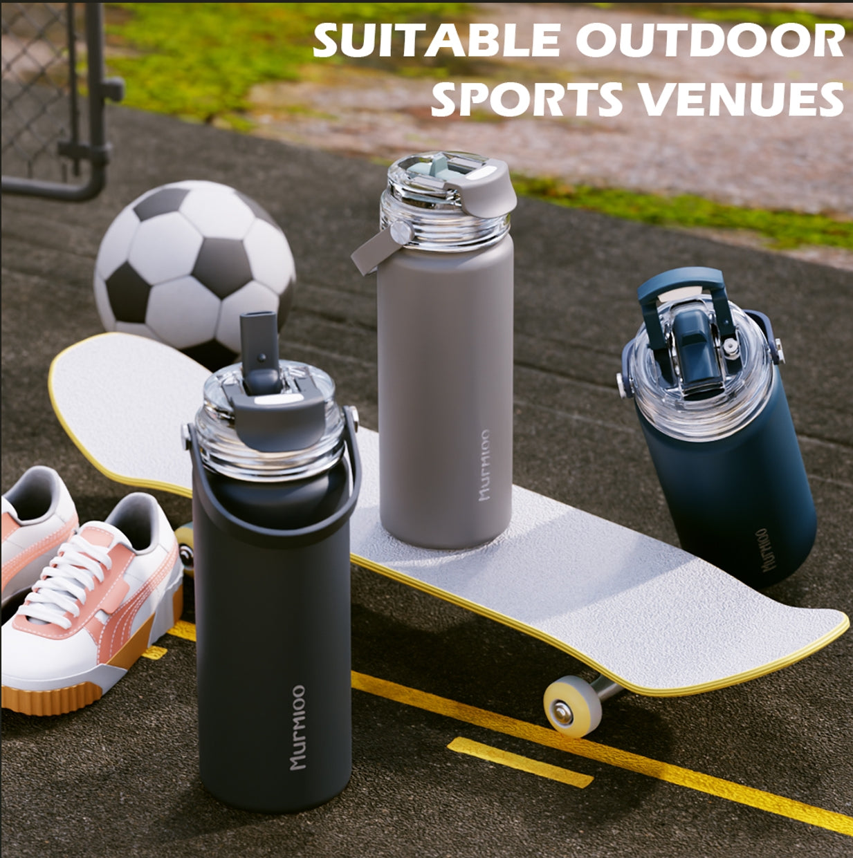 540ML Sports Bottle - Dark Blue