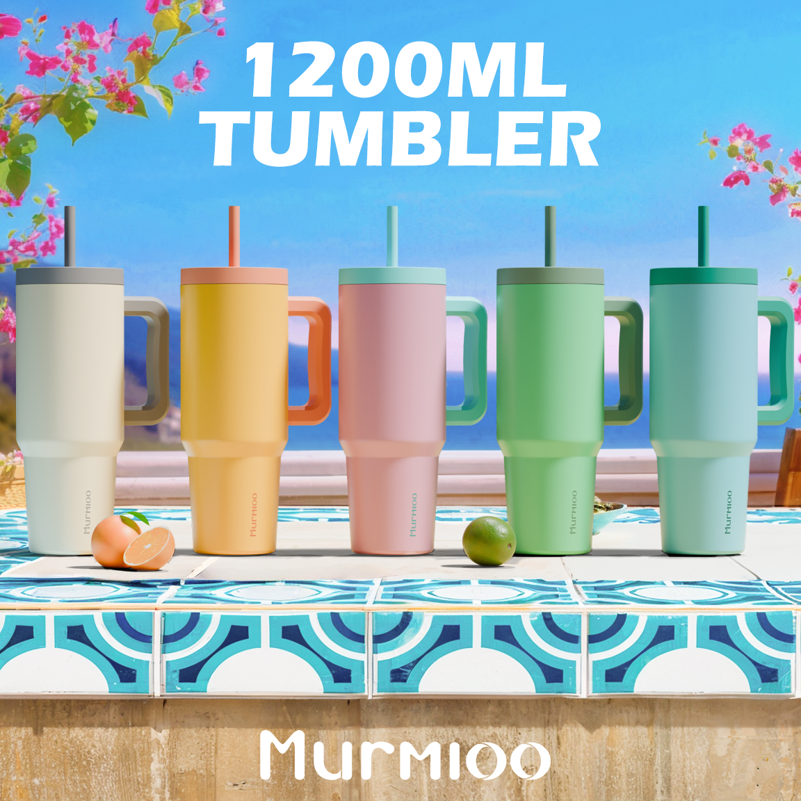1200ML Tumbler - Green