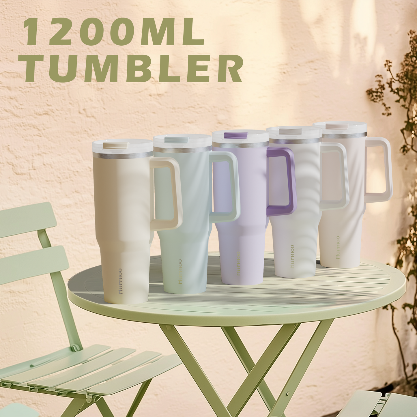 Murmioo Tumbler 40 ons - Hitam