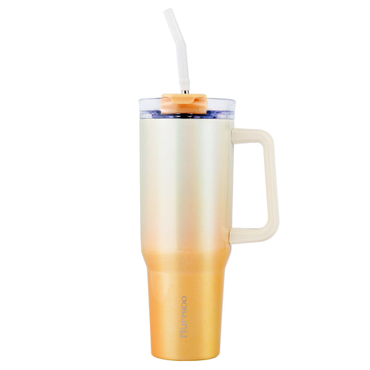 1200ML Tumbler - Yellow White Gradient