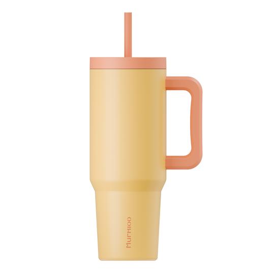 1200ML Tumbler - Yellow Peach