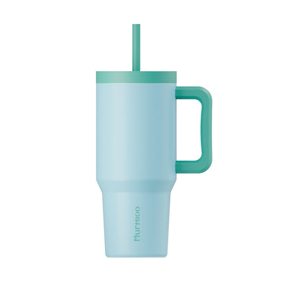 900ML Straw Tumbler- Lake Blue