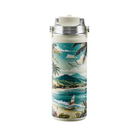 540ML Sports Bottle - Coastal Vibes